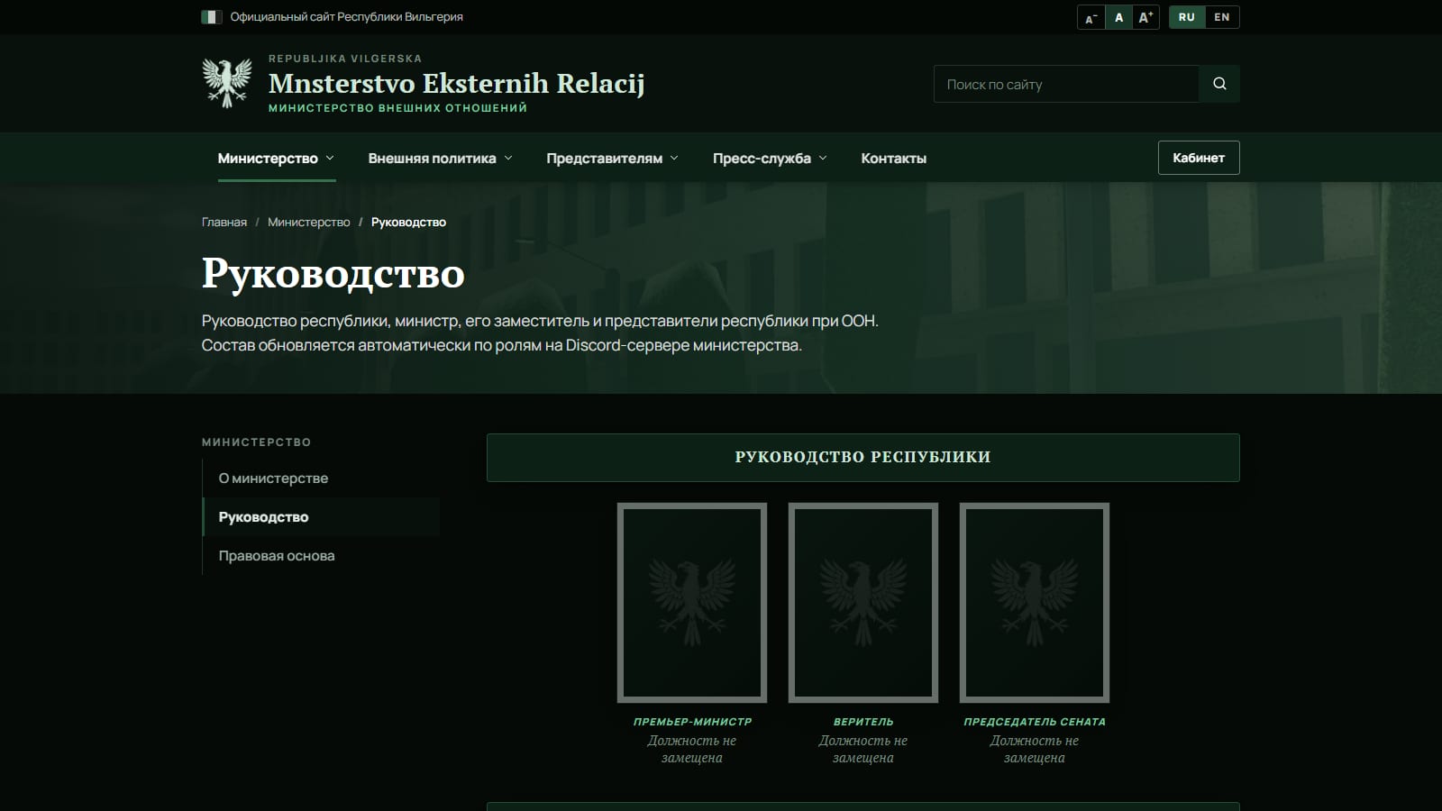 Руководство